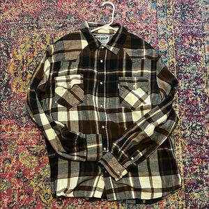 LEVI Strauss & Co. Plaid Flannel Shirt